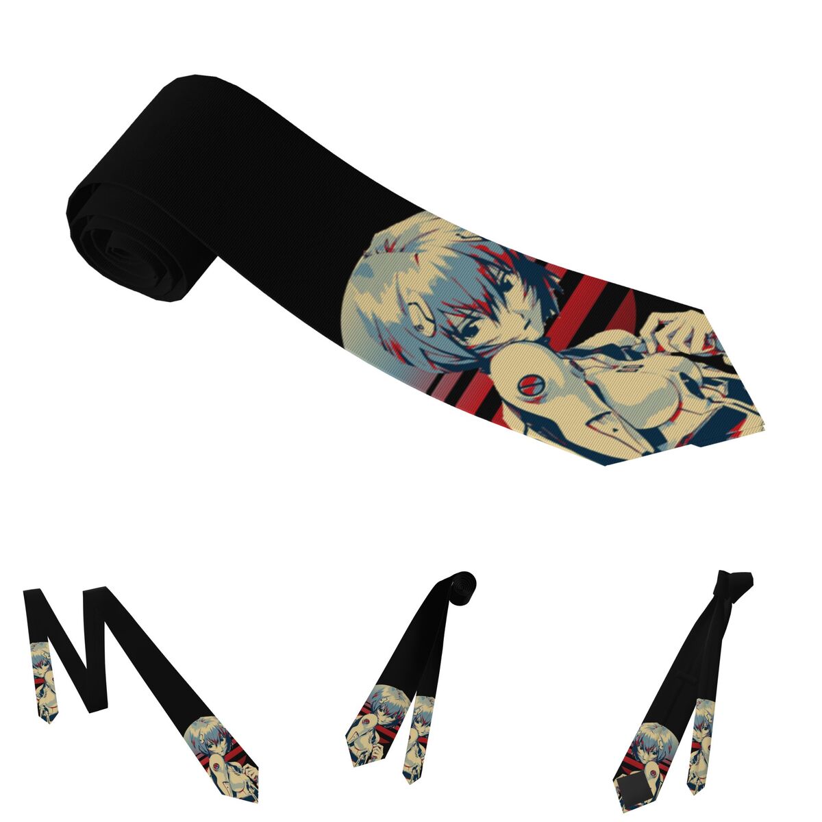 Rei Ayanami Classic Neckties U - огляд і ціна Men Accessories Wedding