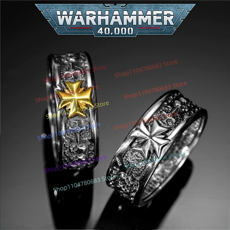 40K Black Templars Crusader Vo - огляд і ціна Men'S Accessories Rings