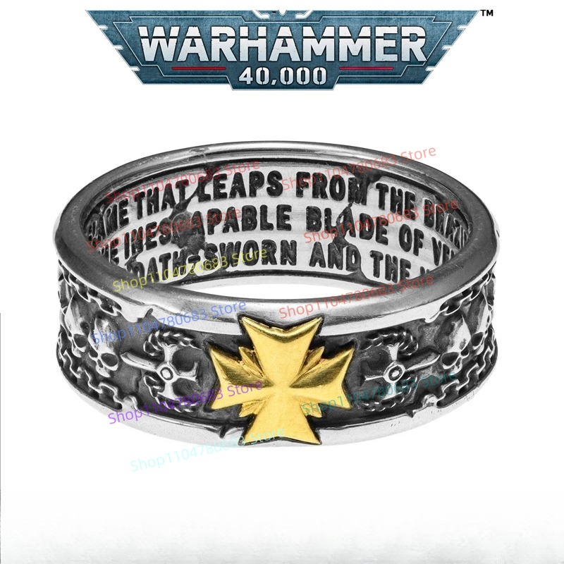 40K Black Templars Crusader Vo - огляд і ціна Men'S Accessories Rings