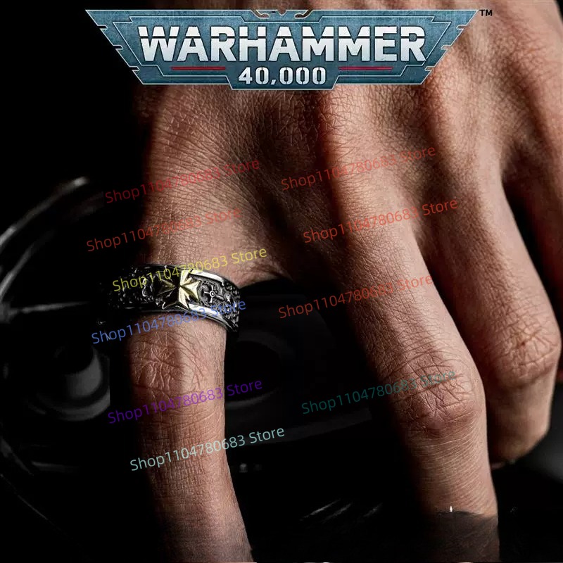 40K Black Templars Crusader Vo - огляд і ціна Men'S Accessories Rings