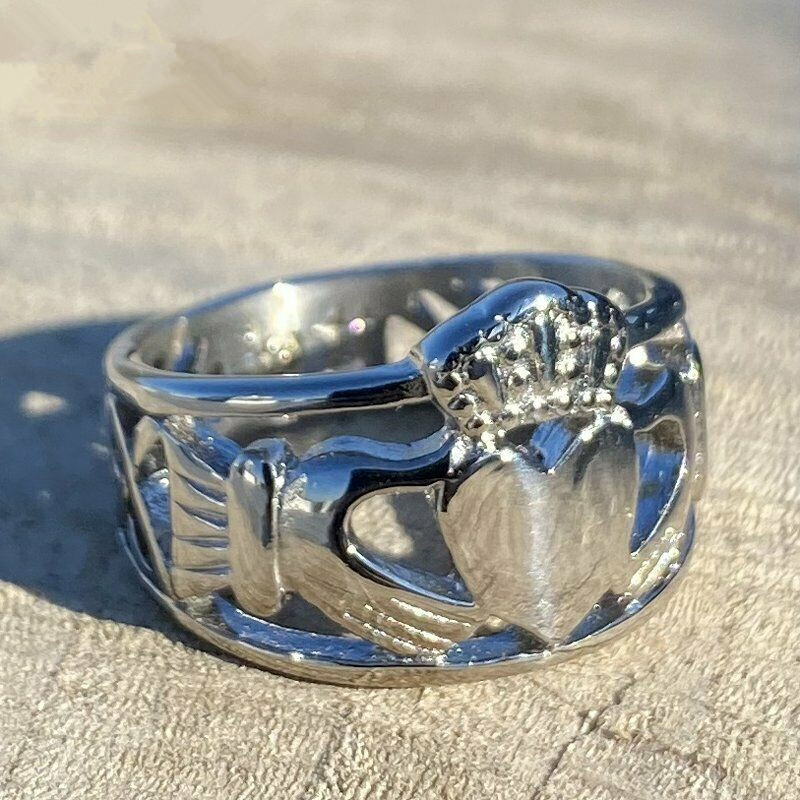 Huitan Hollow Heart Hand Silve - огляд і ціна Men'S Accessories Hand Bands