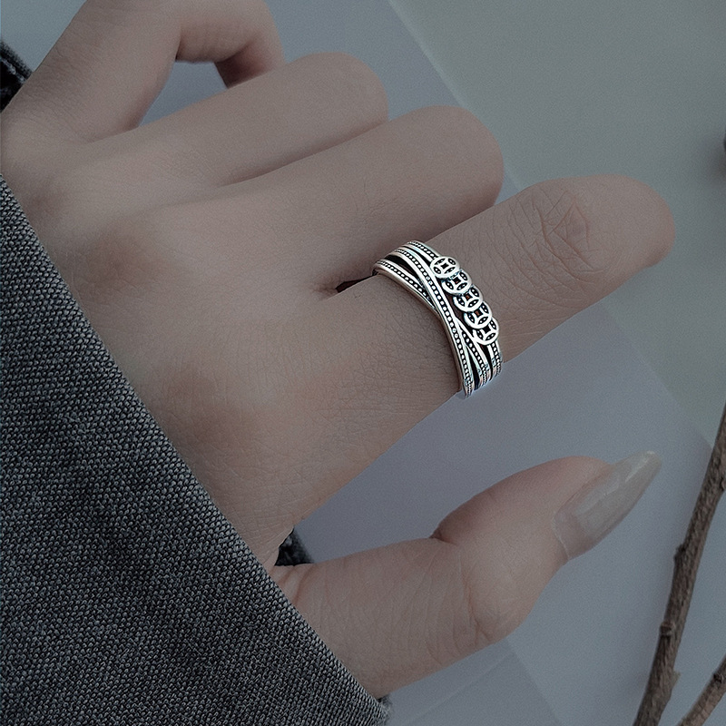 Retro Hollow Ancient Coins Rin - огляд і ціна Men'S Accessories Rings