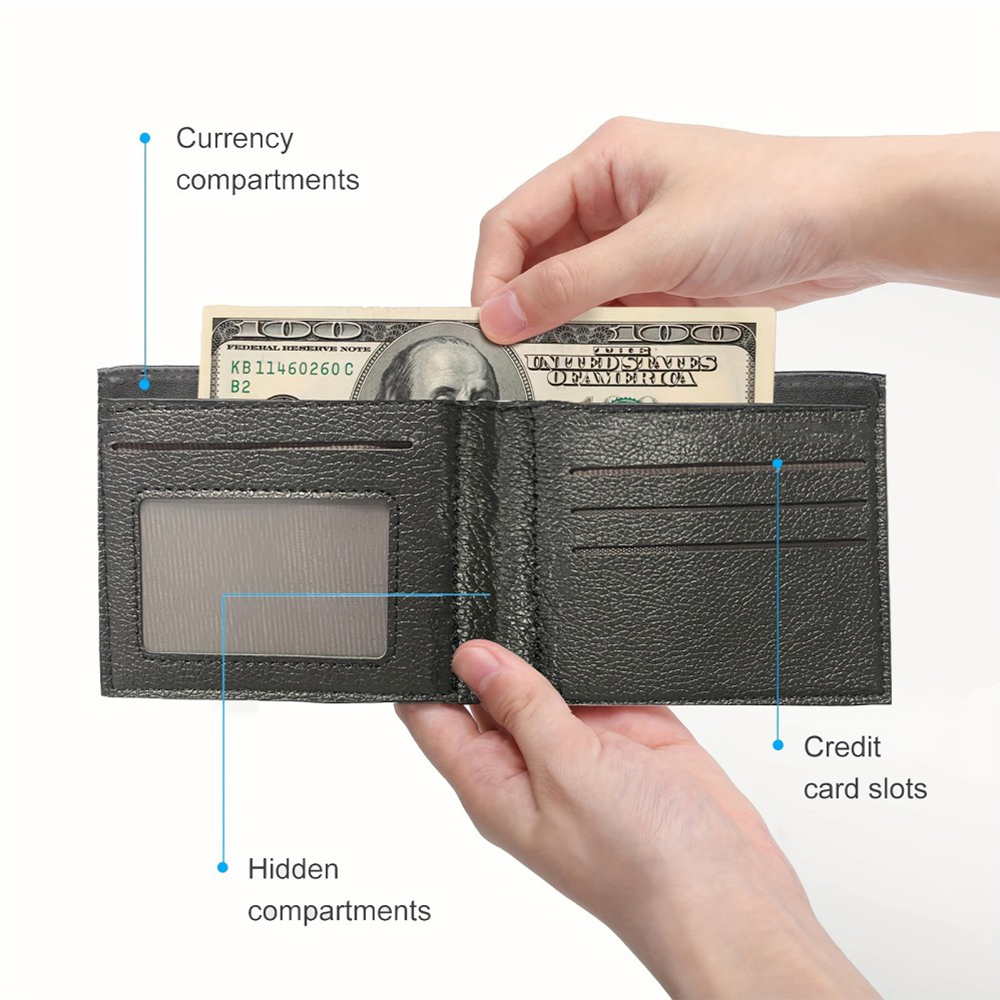 Techno Logo Men's Wallet Card  - огляд і ціна Men Accessories Look