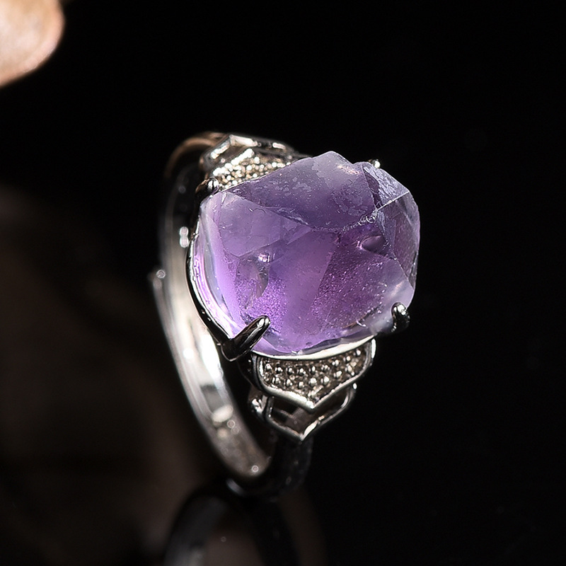 Natural Amethyst Hand-carved R - огляд і ціна Men'S Accessories Hand Bands