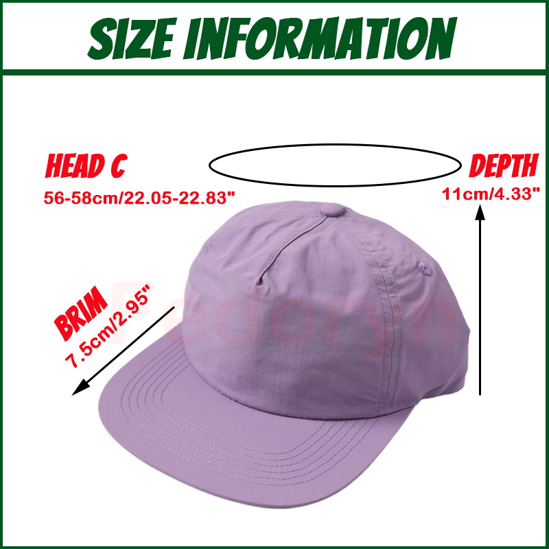 Fedoryn Custom Embroidery Base - огляд і ціна Hat Snapback Cap