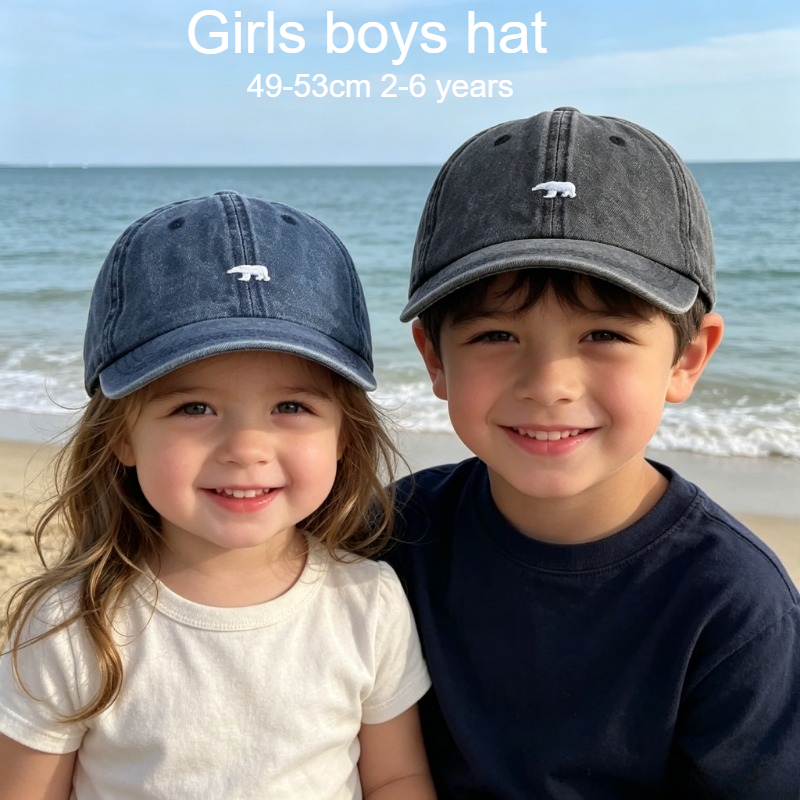 Kids Baseball Cap 49-53cm 2-6  - огляд і ціна Hat Snapback Cap