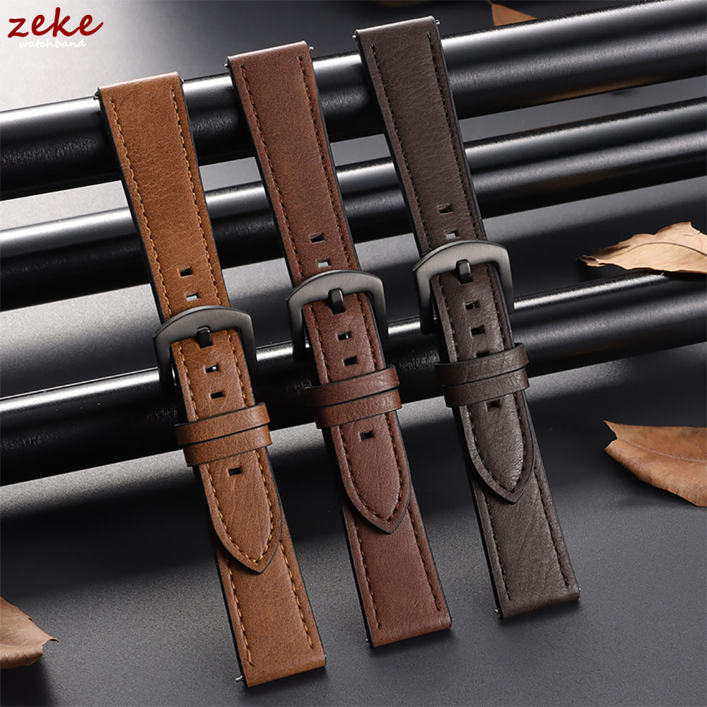 20/22mm Leather Strap Watchban - огляд і ціна Men'S Accessories New Balance