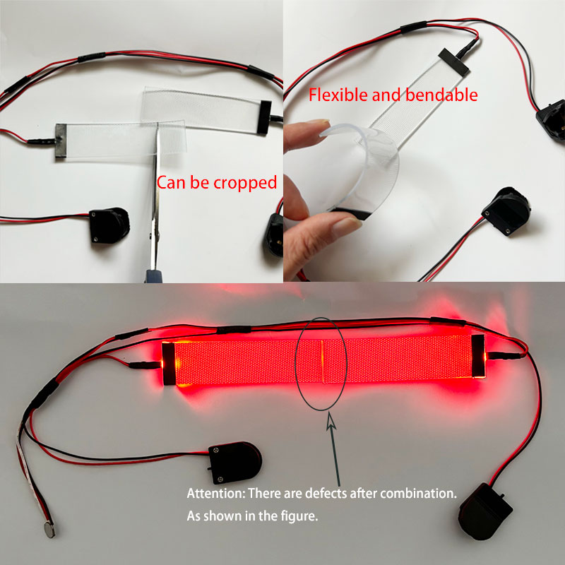 Red Flexible Bendable DIY LED  - огляд і ціна X Men Accessories