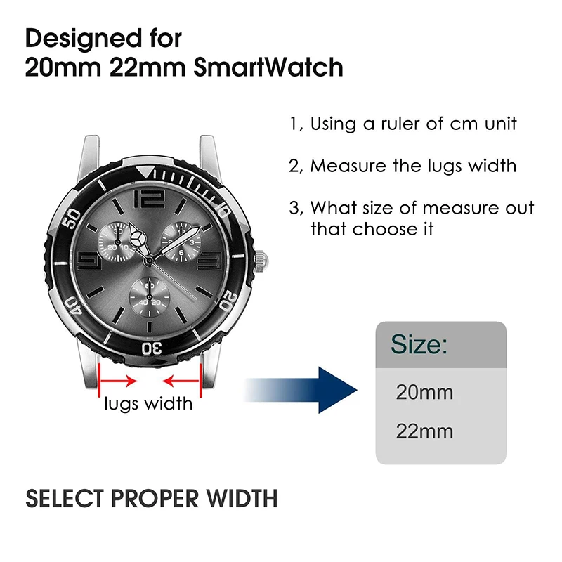 20mm/22mm Magnetic Strap for A - огляд і ціна Men'S Accessories New Balance