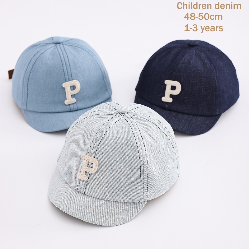 Kids Denim Baseball Cap 48-50c - огляд і ціна Hat Snapback Cap