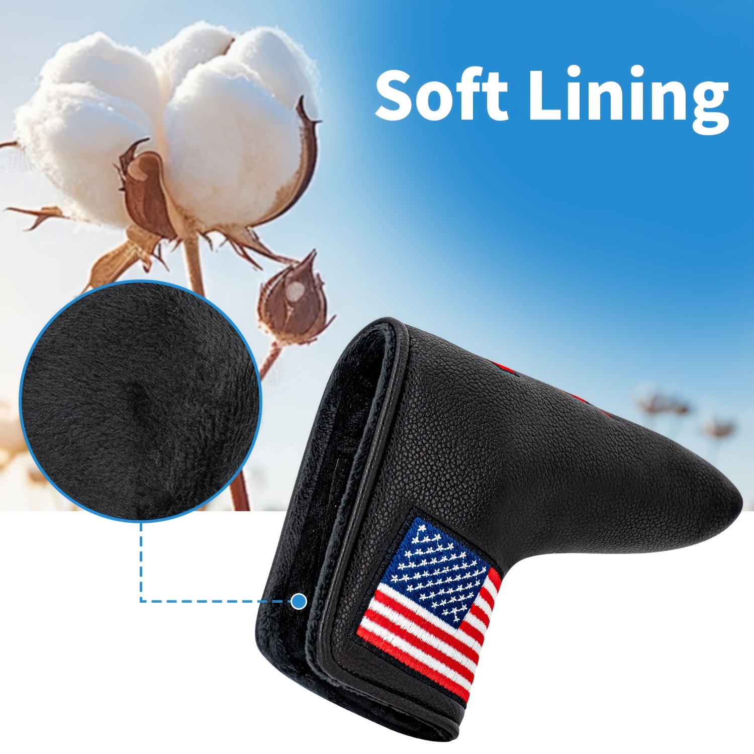 1pc USA Style Golf Putter Cove - огляд і ціна Men Accessories Usa