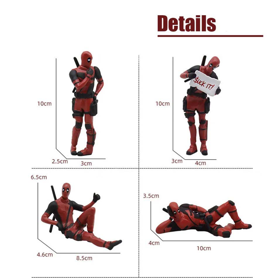 New Anime Deadpool Action Figu - огляд і ціна X Men Accessories