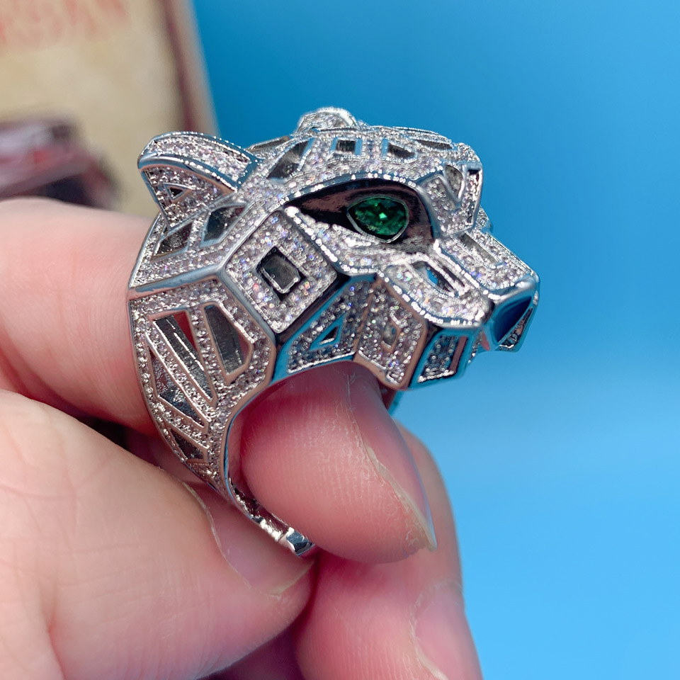 Zlxgirl jewelry Gold leopard s - огляд і ціна Men'S Accessories Dubai