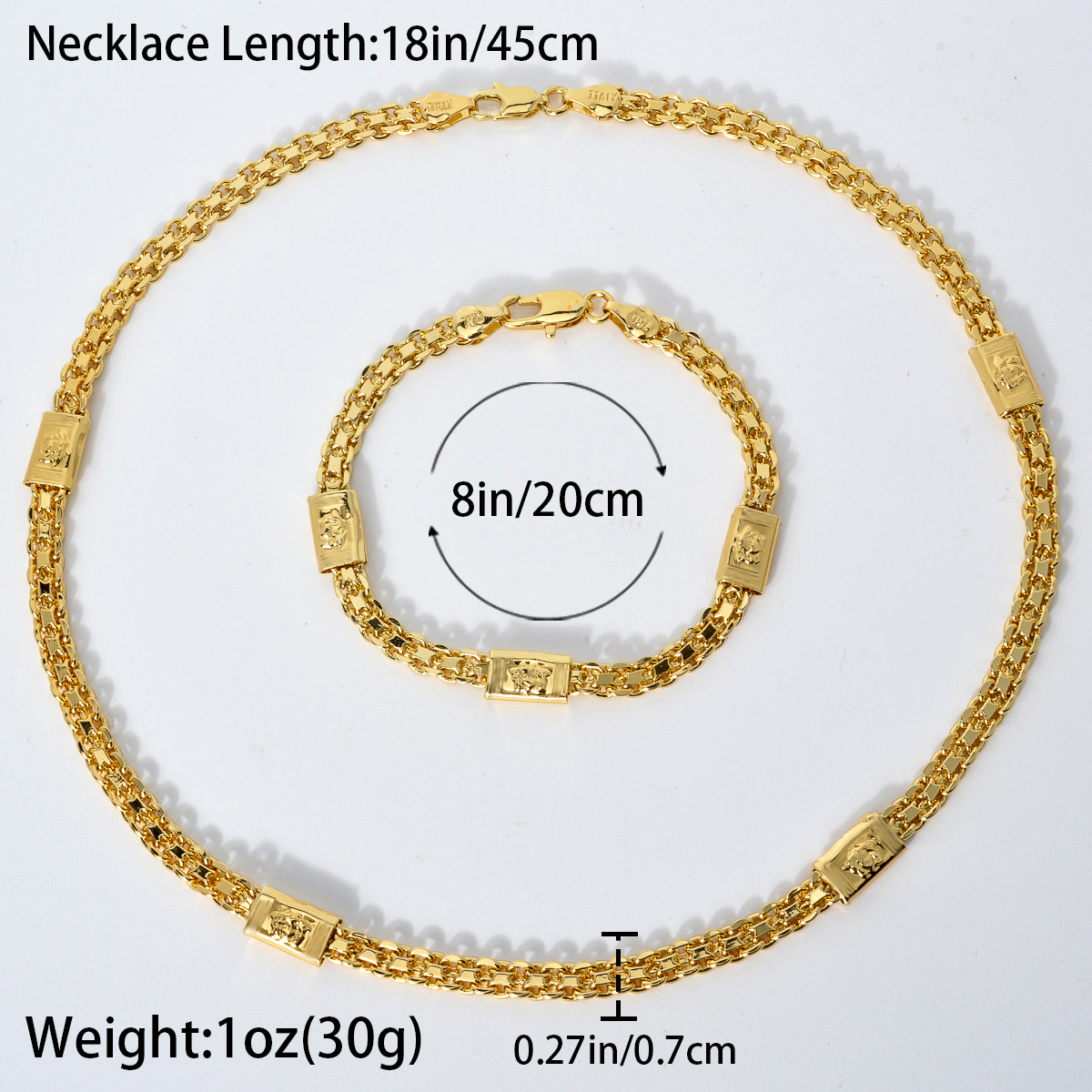 ZEADear Jewelry Sets Dubai 18K - огляд і ціна Men'S Accessories Dubai