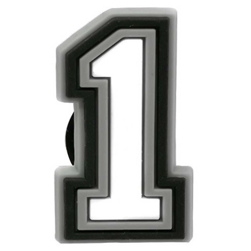 1pcs PVC Number Shoe Charms fo - огляд і ціна X Men Accessories